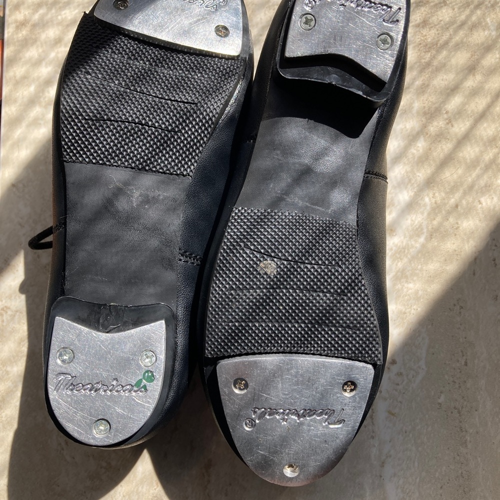 Boys tap shoes worn one season